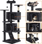 Yaheetech Multi-Level Cat Tree for Large Cats, - Image 3