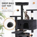 Bigacc 54in Cat Tree Tower, Cat Condo - Image 3