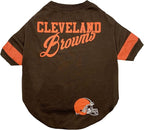 Pets First NFL Cleveland Browns Dog & Cat T-Shirt, Small. Football Pet Shirt - Image 3