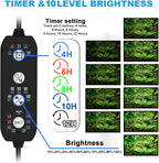 SEAOURA 24/7 Mode LED Aquarium Light - Image 4
