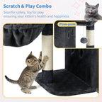Heybly Cat Tree, 25.6-inch Cat Tower - Image 7