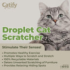 Best Pet Supplies Catify Cat Scratcher, Fun Interactive Scratchers, Claw Safe - Image 3