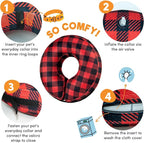 BENCMATE Inflatable Dog Cone Collar Alternative, Soft Dog Cone - Image 2