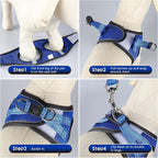 YIMEIS Dog Harness and Leash Set, No Pull Soft Mesh Pet Harness, Reflective - Image 2
