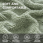 H.VERSAILTEX Non Slip Pet Couch Cover Chenille Dog Bed Protector Thick Soft - Image 2