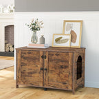 HOOBRO Litter Box Enclosure, Cat Litter Box Furniture - Image 3