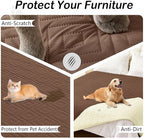 hyha Waterproof Dog Blanket, Soft Dog Bed Cover Pet Blankets, Waterproof Sofa - Image 3