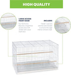 Prevue Pet Products Flight Cage Metal Steel Bird Crate, Home Crate - Image 3