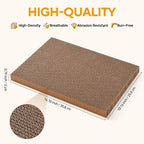 AUSCAT Cat Scratcher Box with 6PCS Cat Scratching Board, Cardboard Cat - Image 3
