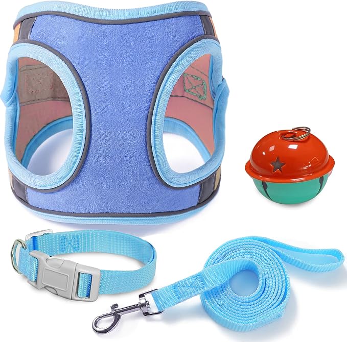 JSXD Cat Harness, Leash and Collar Set, Escape Proof Kitten Vest Harness - Image 6