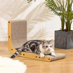 Poils bebe L Shape Cat Scratcher, 26.8 Inch Cat Scratchers - Image 2