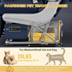 Pawinner Pet Carrier with Wheels, 17.7" x 13" x 13" Airline Approved Cat Carrier - Image 3