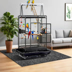 48 x 48 Inch Large Felt Bird Cage Mat, 3mm Thick Absorbent Felt Surface - Image 3
