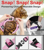 Cat Harness and Leash for Walking Escape Proof Soft Adjustable Cat Leash - Image 2