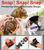 Cat Harness and Leash for Walking Escape Proof Soft Adjustable Cat Leash - Image 4