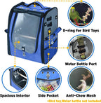 Birds Day Bird Carrier Backpack-Parrot Travel Cage - Image 6
