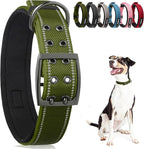PetiFine Dog Collar for Large Dogs, Neoprene Padded and Adjustable, Reflective by PetiFine