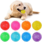 VITEVER 8 Colors 2.5” Squeaky Dog Toy Balls - Image 5