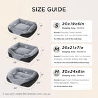 Bedsure Washable Dog Bed Small Medium Size Dog - Image 7