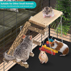 3in1 Bird Perch Toys for Parrots, Wooden Ladder Perch for Cage, Parrot Platform - Image 7