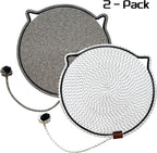 Cat Scratcher Mat Natural Cotton Rope Cat Scratching Pad, Large Size Scratching - Image 3