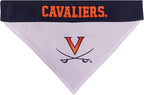 Pets First Collegiate Pet Accessories, Reversible Bandana, Virginia Cavaliers - Image 2