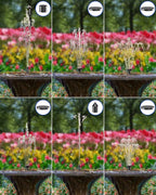 Biling Solar Fountain for Bird Bath, Solar Panel Kit Outdoor Solar Water Pump - Image 4