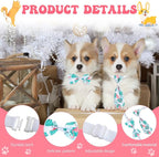 Reginary 100 Pieces Dog Bow Tie Collar Set Include 40 Dog Neckties, and 30 - Image 3