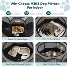 Dog Playpen, Portable Puppy Pet Crate Indoors - Image 3