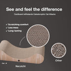 Necoichi Cardboard Cat Scratcher Bed - Image 7