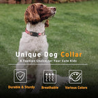 Dog Collar for Boys Girls, Floral Puppy Collar for Small Medium Large Dogs - Image 5