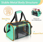 Discala Cat Dog Carrier Up to 15 Lbs TSA Airline Approved Pet Carrier - Image 7