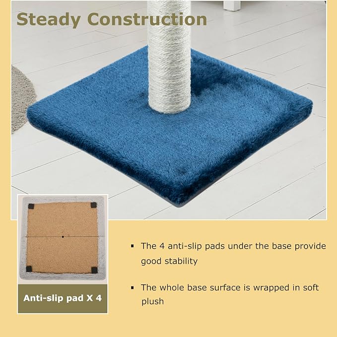 Dimaka 29" Tall Cat Scratching Post, Claw Scratcher - Image 4