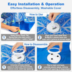 Interactive Cat Toys for Indoor Cats, Rechargeable Touch Activated Hide and - Image 6