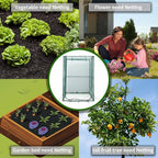 Portable 4'x4' Large 6FT Tall Plant Netting Cover Crop Cages Pest Guard Cover - Image 9
