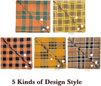 5PCS Dog Bandanas with Button - Image 5