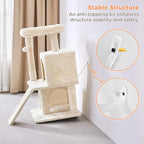 Yaheetech Cat Tree for Indoor Pets, 36in Tower Condo w/Extra Large Perch - Image 6