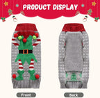 Dog Cat Ugly Christmas Sweater Boy Girl Xmas Pet Clothes Holiday Puppy Costume - Image 7