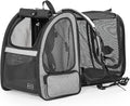 Petsfit Dog Backpack Carrier, Cat Backpacks Expandable by Petsfit