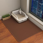 HCY&WLD Cat Litter Mat, Honeycomb Double Layer Cat Litter Trapping Mat by HCY%26WLD