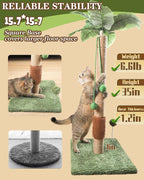 ANWA 35" Tall Cat Scratching Post - Image 3