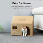 FUKUMARU Floor to Ceiling Cat Tree, 6 Level Adjustable Height Climbing Tower - Image 6