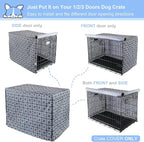 Explore Land Pattern Dog Crate Cover - Image 5
