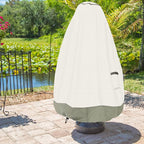Bitubi Fountain Cover（48"x68"） 600D Oxford Cloth Garden Fountain Statue - Image 5