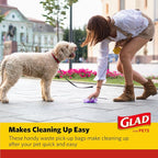 Glad for Pets Scented Waste Bags, Tear Resistant Pet Poop Pick-up Bags - Image 6