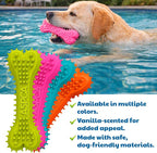 ASPCA 2-Pack Spiky TPR Puppy Teether Bones – Vanilla-Scented Teething Toys - Image 4