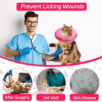 Cat Cone Collar Soft, Adjustable Cat Recovery Collars Spay Cones to Stop Licking - Image 6