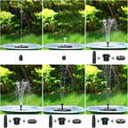 AISITIN Outdoor Solar Garden Fountain 3.5W Solar Pump Outdoor Pond - Image 3
