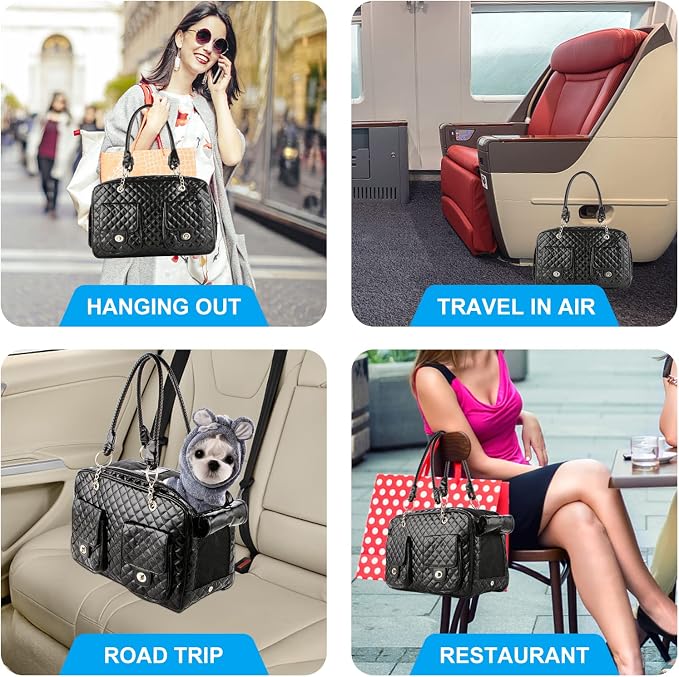 Soft-Sided Pet Travel Carrier Airline Approved - Image 3