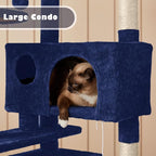 Yaheetech 54in Cat Tree Tower Condo Furniture Scratch Post - Image 6